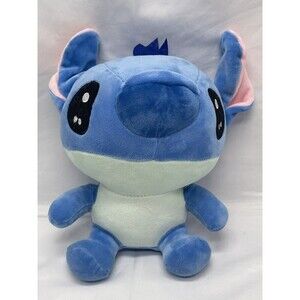 Disney Stitch 8" Blue Plush Stuffed Animal Toy